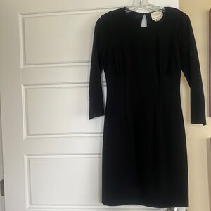 Kate Spade Black Dress 3/4 sleeves